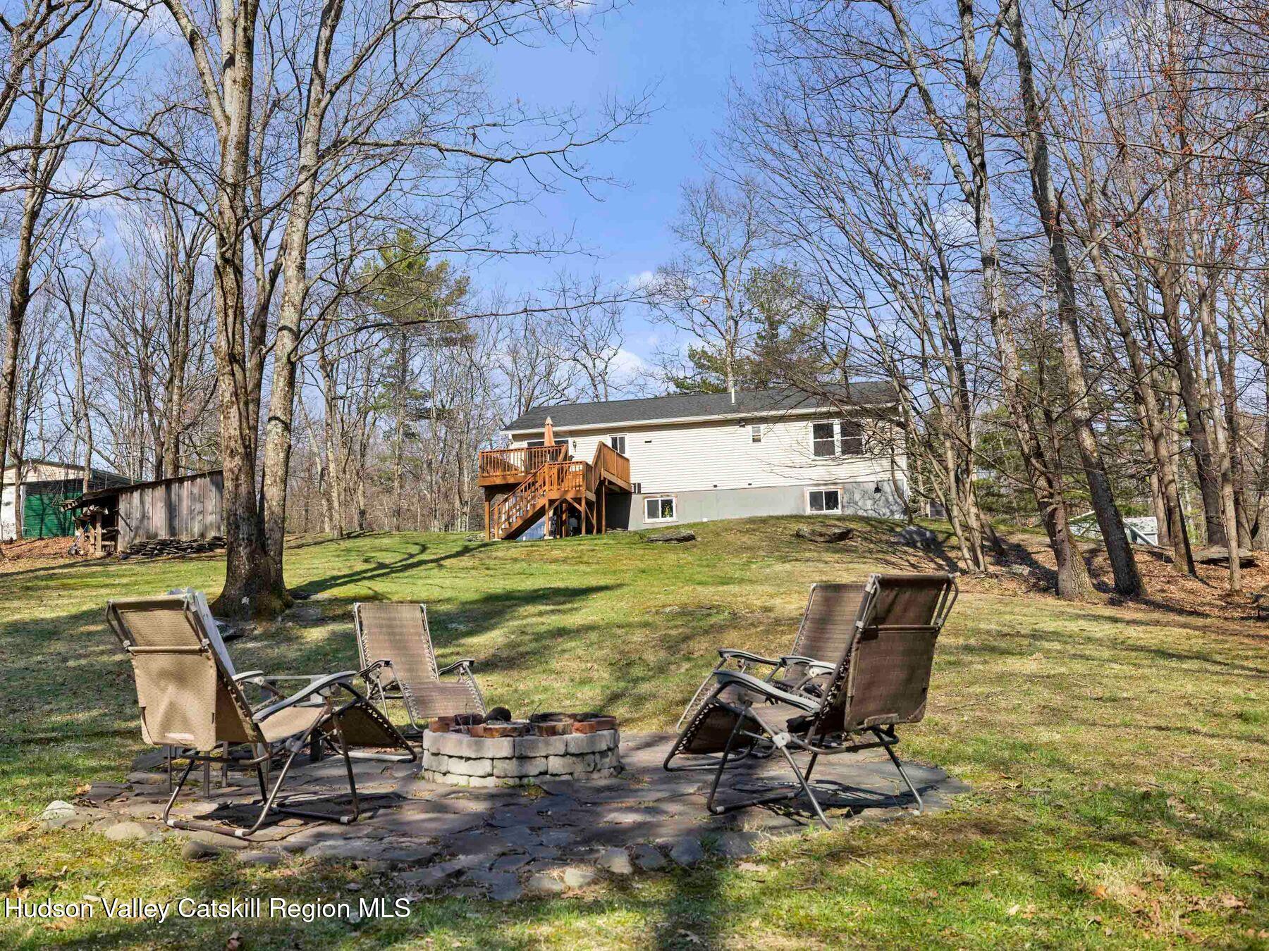 270 Ridgeview Road Kerhonkson, NY 12446 - Photo 32 of 36 Backyard Fire Pit2