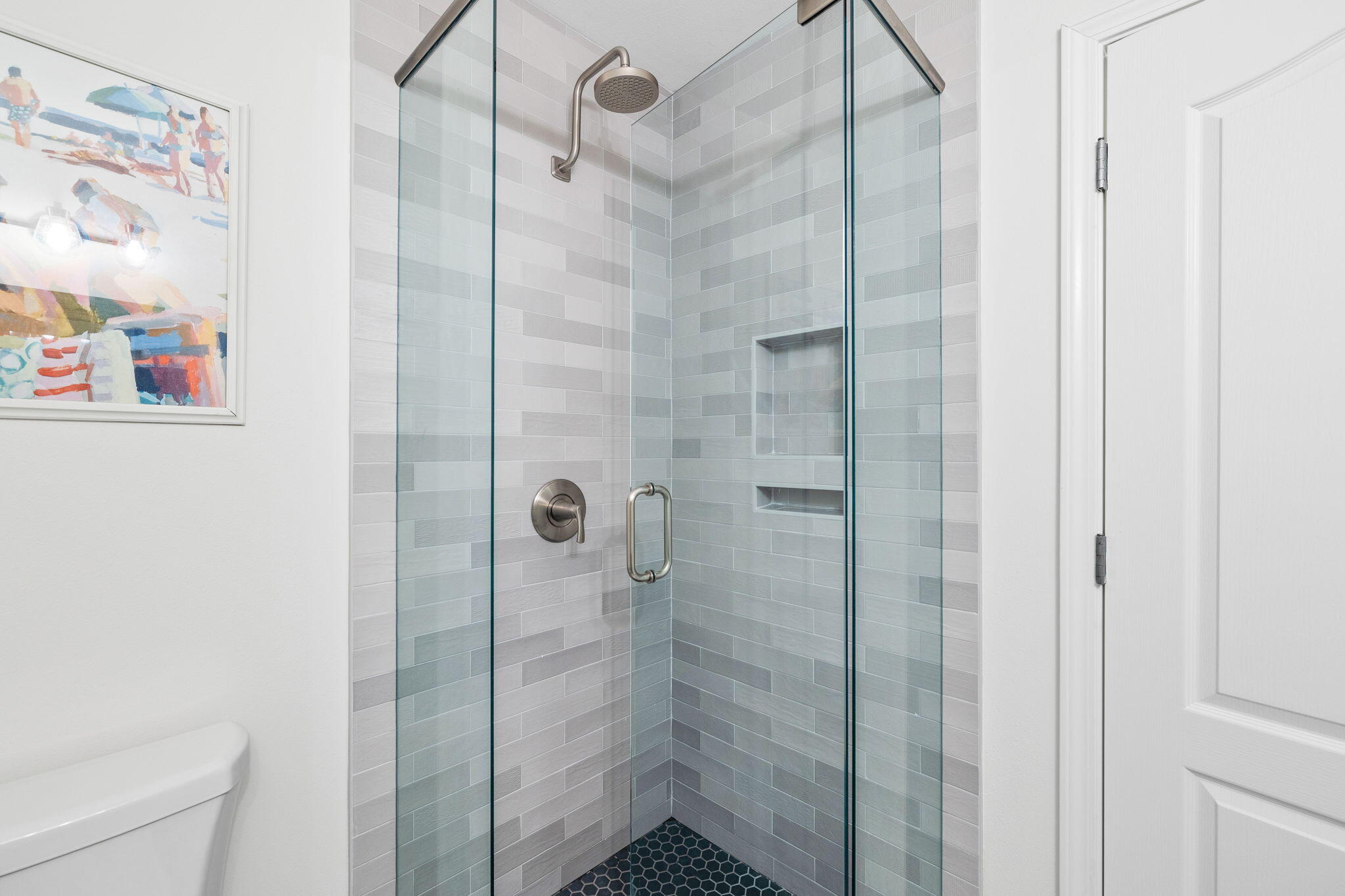 85 Dolphin Street Destin, FL 32541 - Photo 51 of 63 a bathroom with a shower and a sink