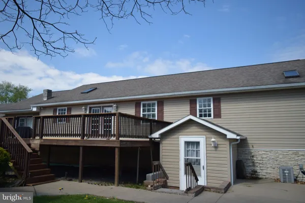 a front view of a house with balcony