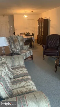 a view of terrace with seating space