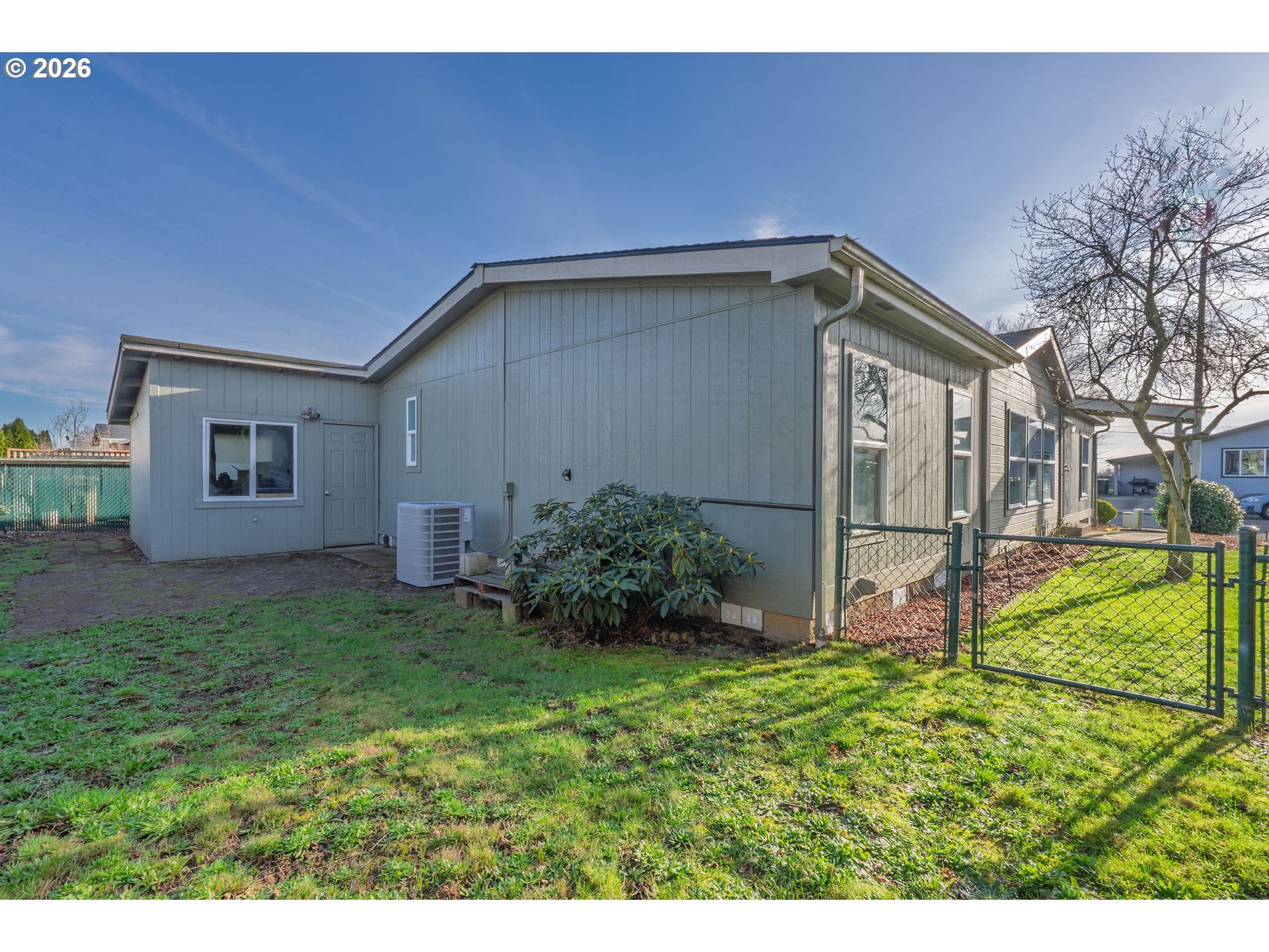 11105 Main Street Northeast Donald, OR 97020 - Photo 22 of 22 a backyard of a house with lots of green space