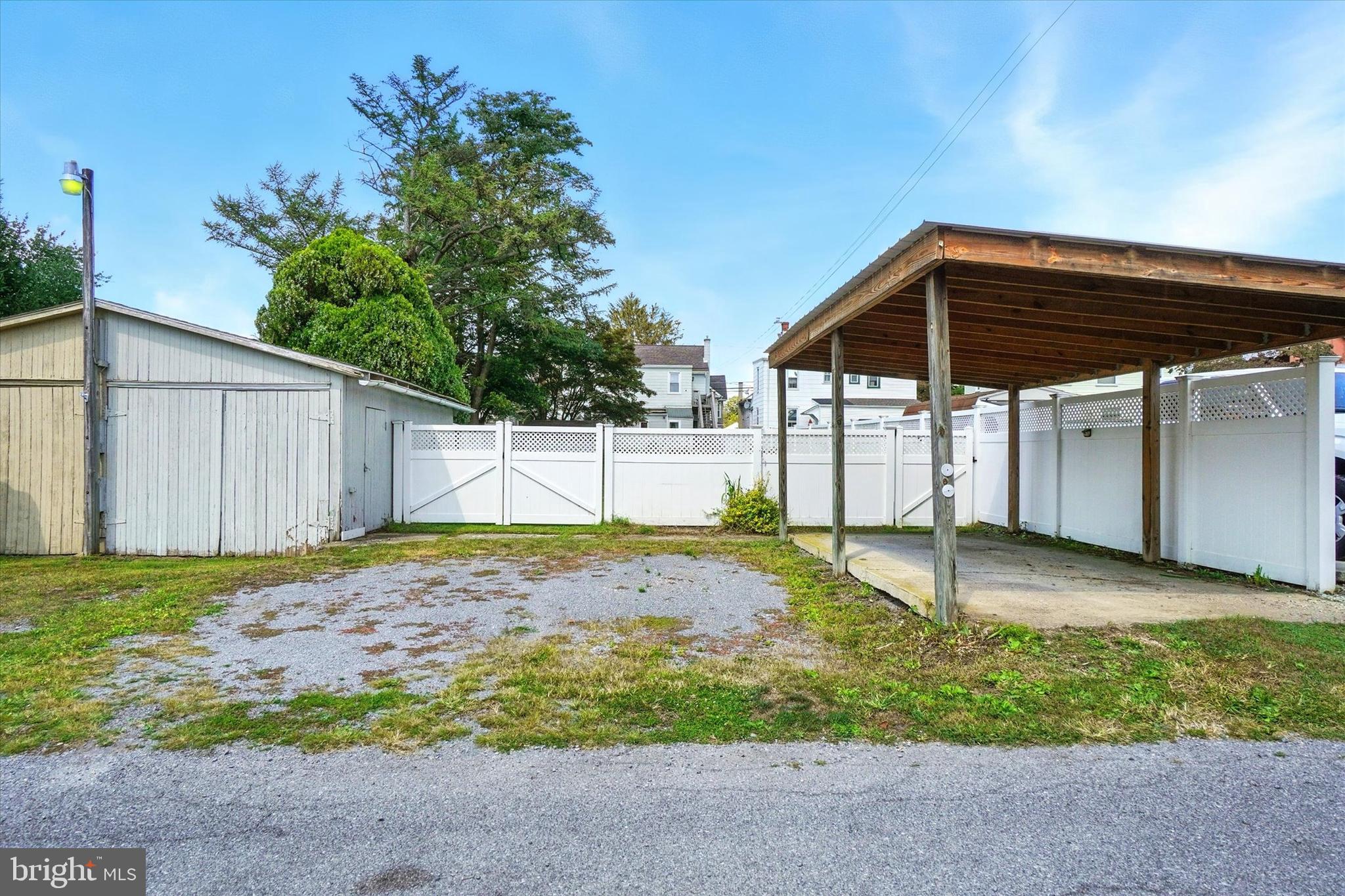 131 North Cedar Street Lititz, PA 17543 - Photo 29 of 33 Detached Garage, Carport & Parking Area - View 2