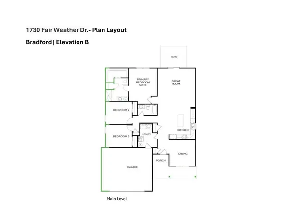 $331,995 | 1730 Fair Weather Drive, Pendleton, IN 46064