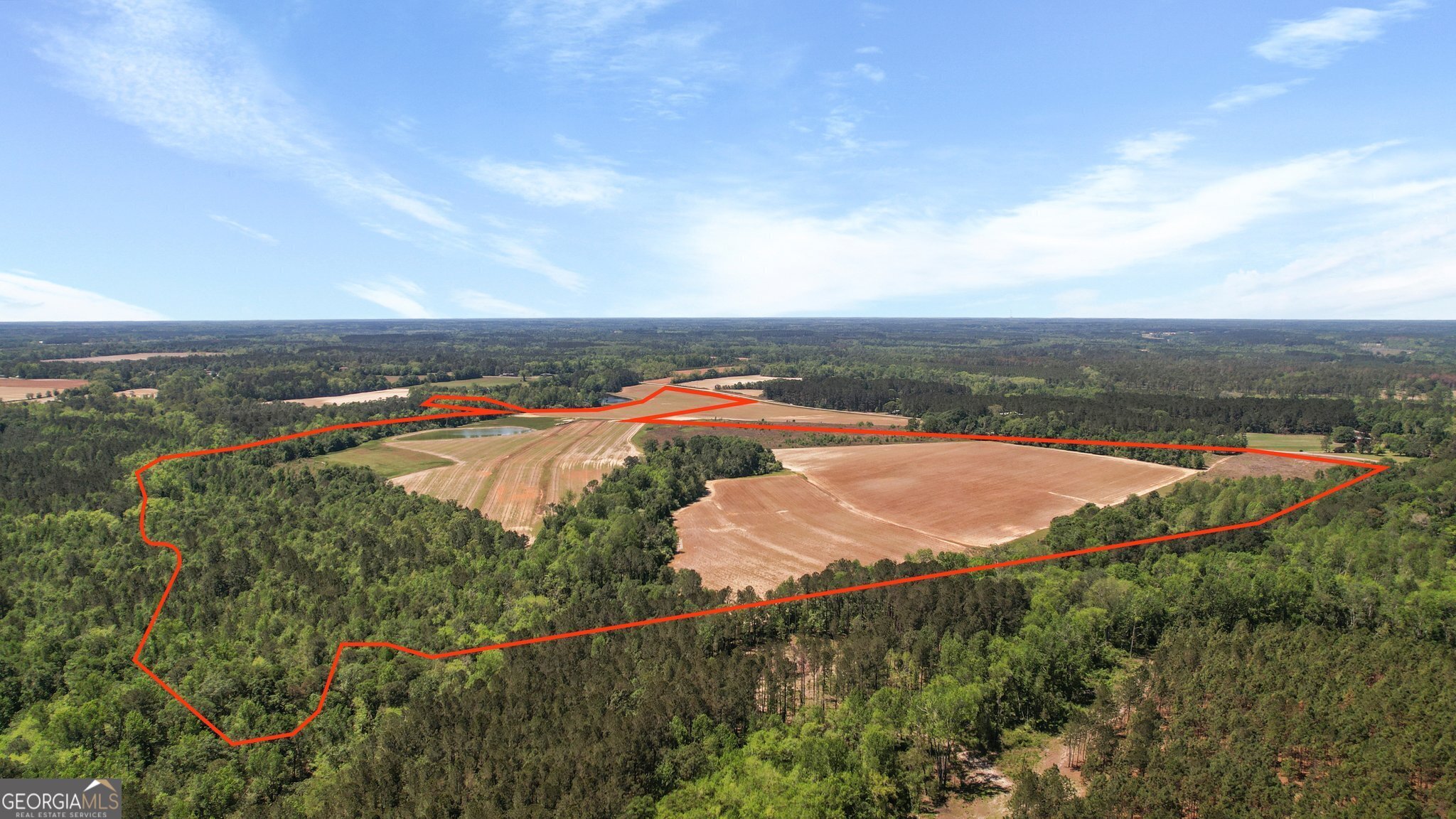 0 Middle Ground Road Statesboro, GA 30461 - Photo 37 of 39 an aerial view of residential houses with outdoor space and trees