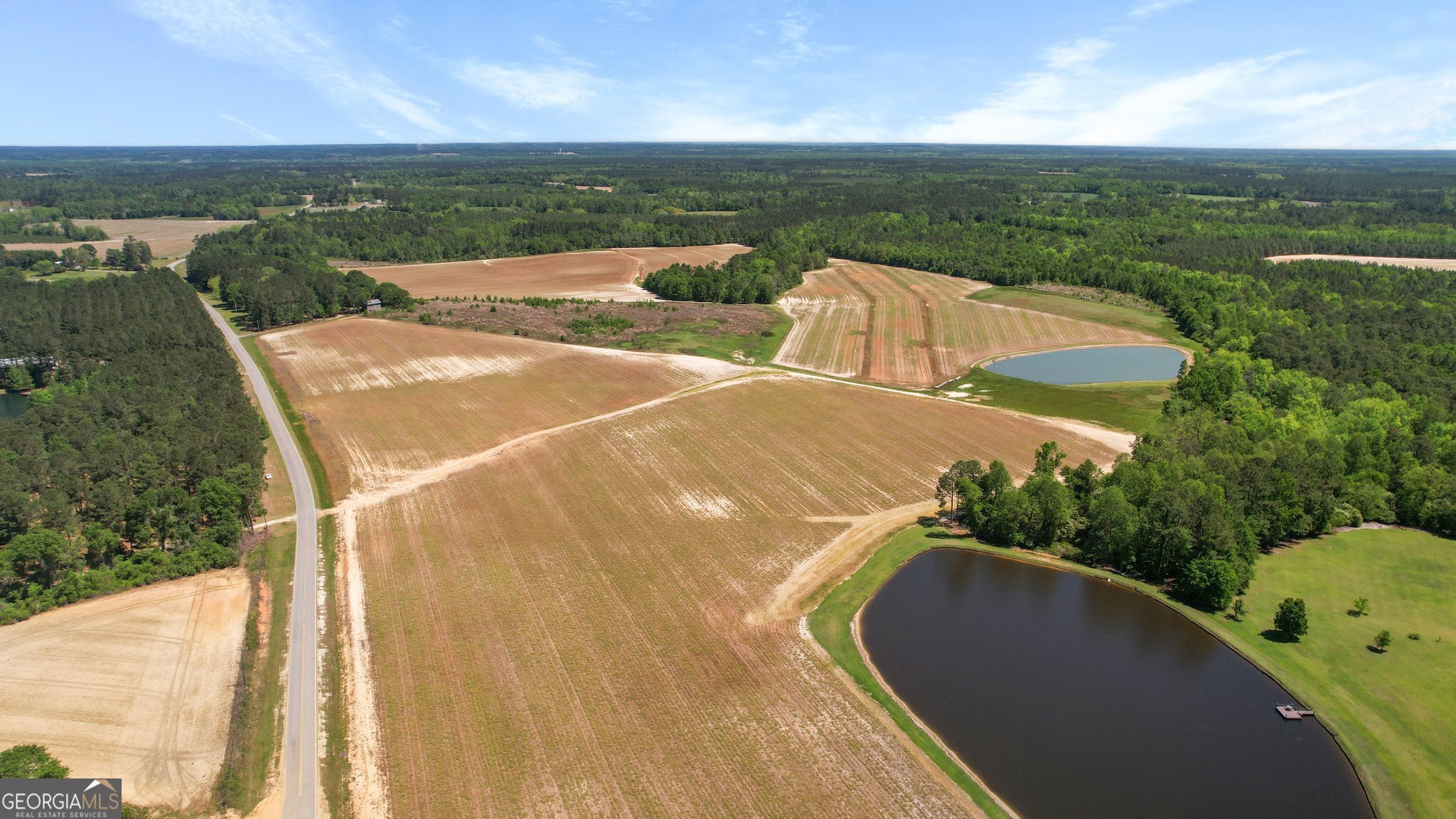 0 Middle Ground Road Statesboro, GA 30461 - Photo 10 of 39 a view of a swimming pool with lawn chairs under an umbrella