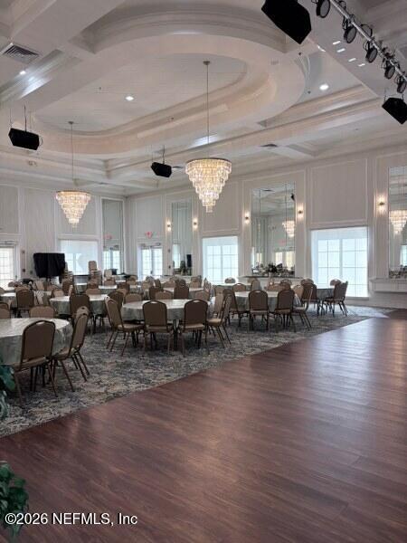 1330 Castle Pines Circle St. Augustine, FL 32092 - Photo 55 of 57 a large room with lots of furniture and wooden floor