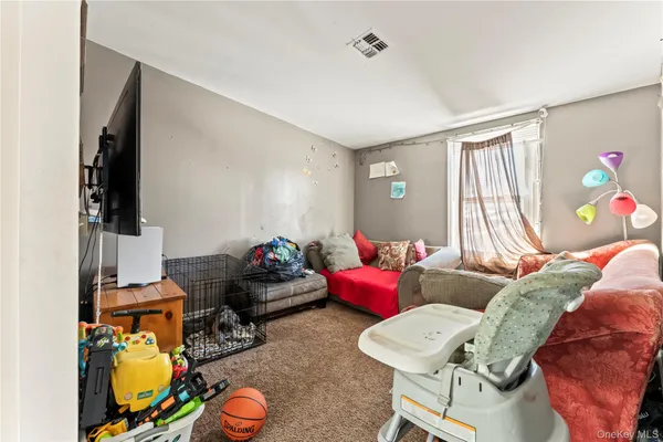 a view of hallway with stairs