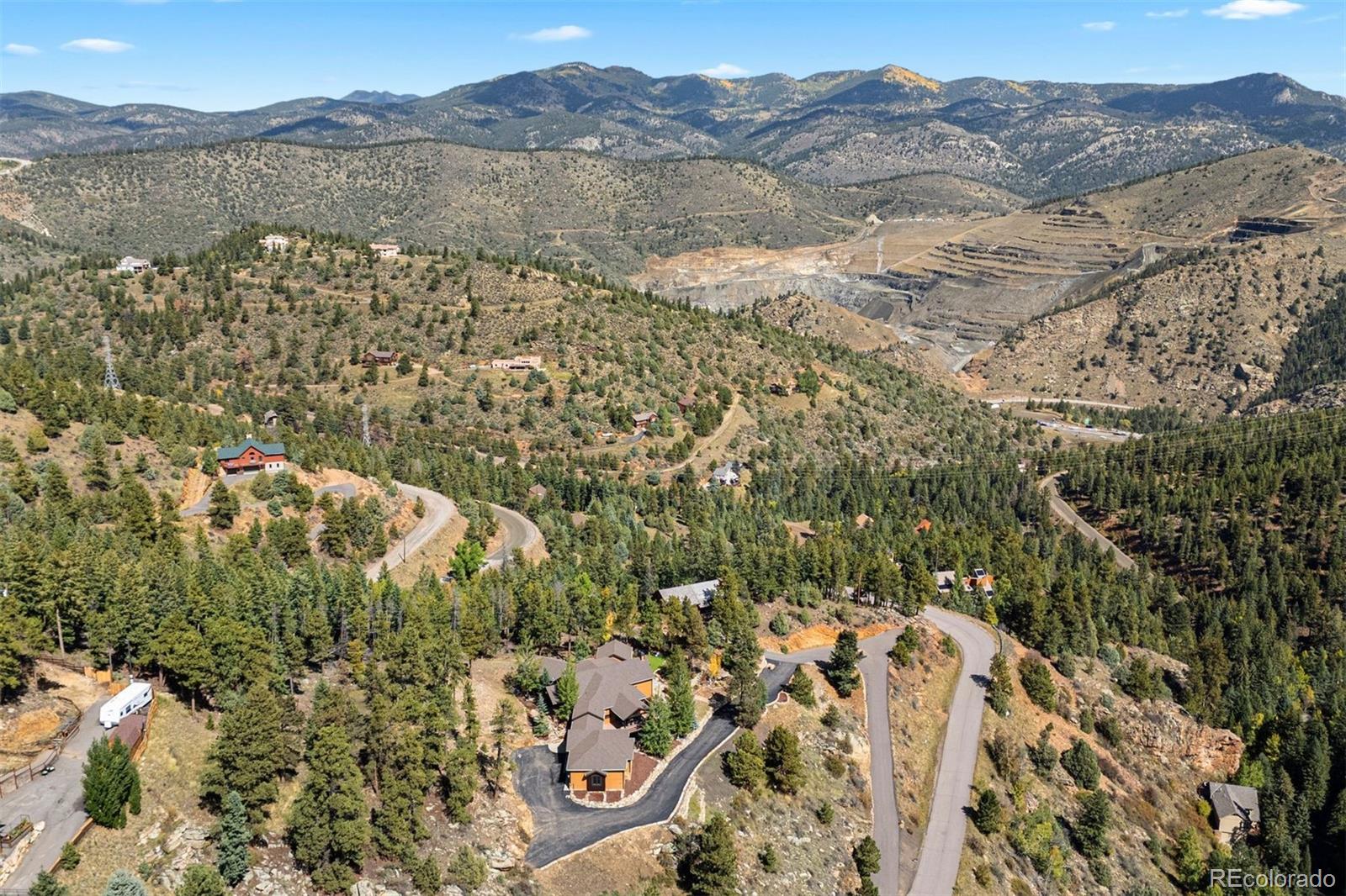 610 Clear Creek Road Evergreen, CO 80439 - Photo 50 of 50 a view of lake with mountain