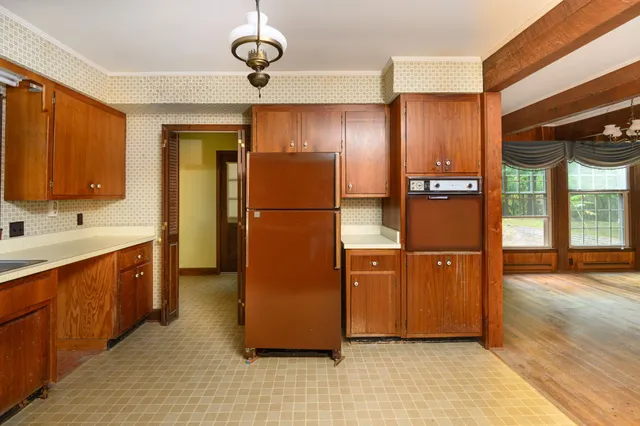 a view of a forest from a balcony