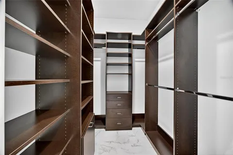 a view of walk in closet