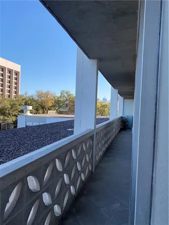 a view of workspace with a window
