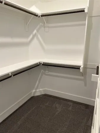 a close view of closet