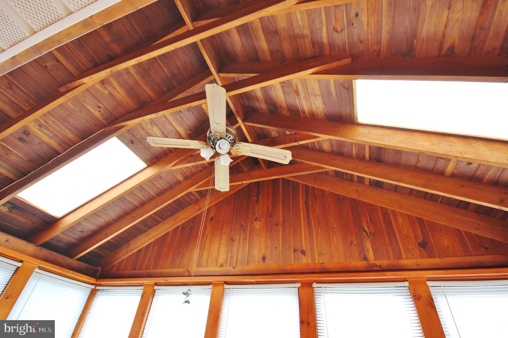 312 Granny Smith Road Linden, VA 22642 - Photo 17 of 59 Beautiful ceiling in sunroom