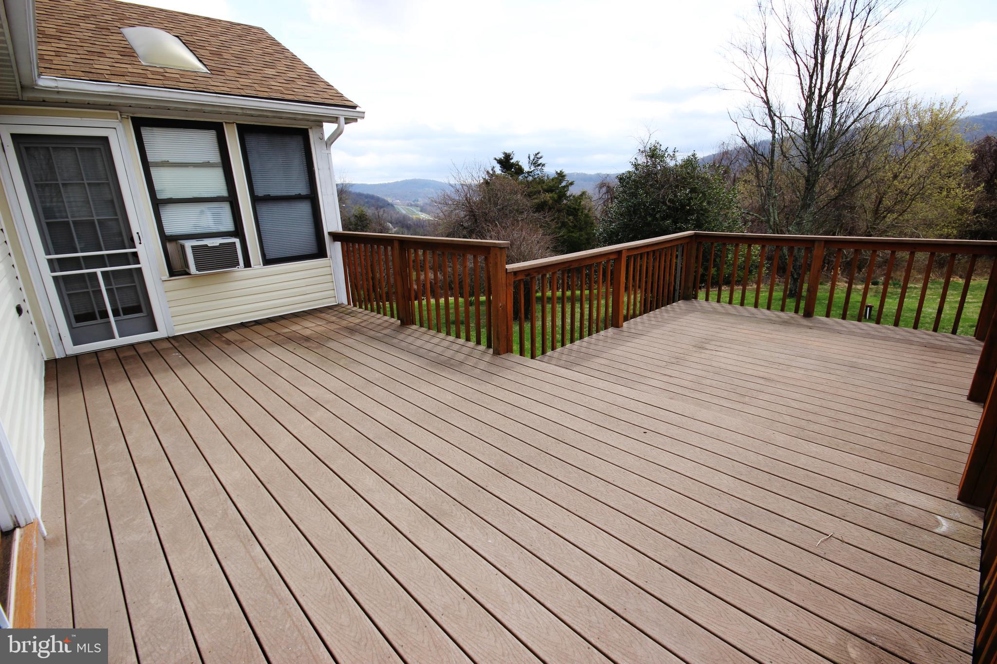 312 Granny Smith Road Linden, VA 22642 - Photo 30 of 59 Spacious deck on rear, faces south