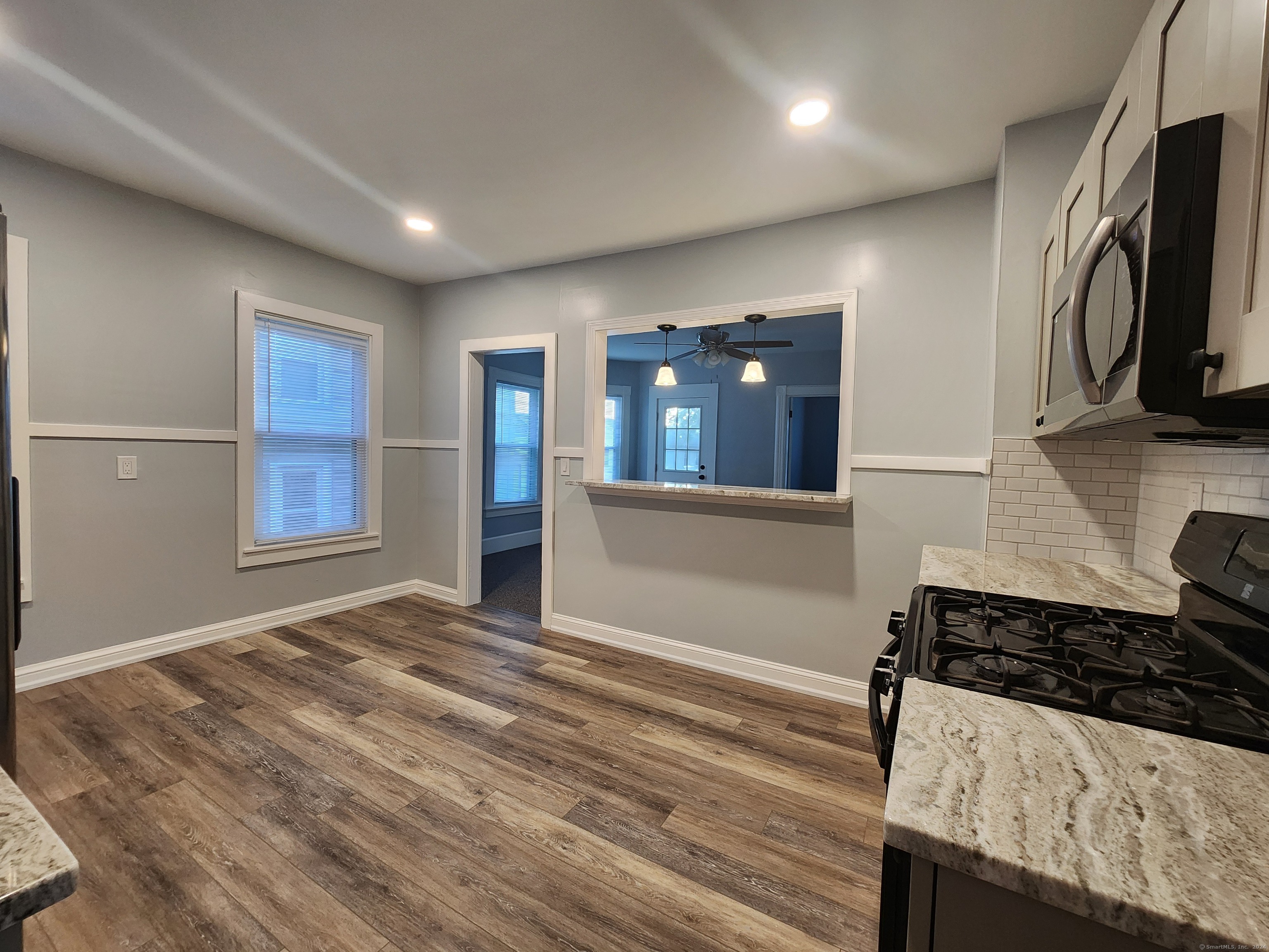 95 Goodwill Avenue Meriden, CT 06451 - Photo 1 of 1 a kitchen with stainless steel appliances granite countertop a stove and a refrigerator
