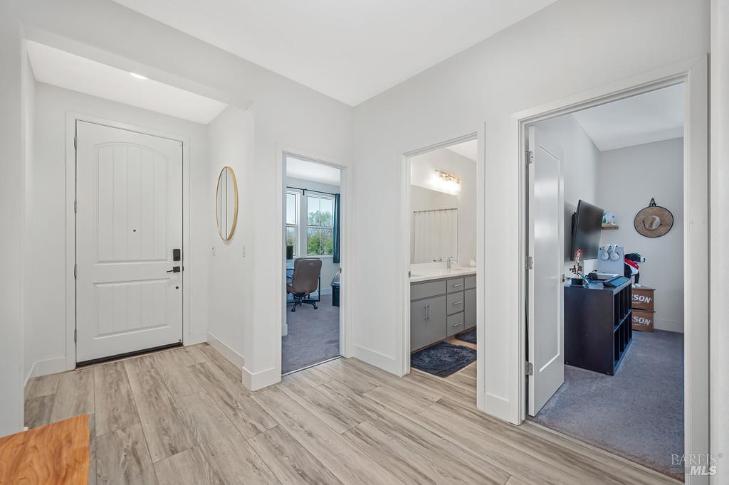 5708 Kassandra Place Rohnert Park, CA 94928 - Photo 23 of 45 a view of a livingroom with wooden floor