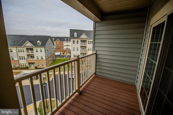a front view of a building with street view