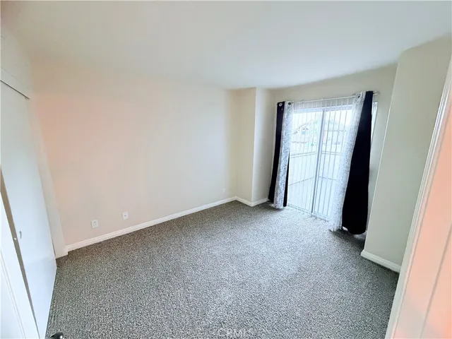 an empty room with window