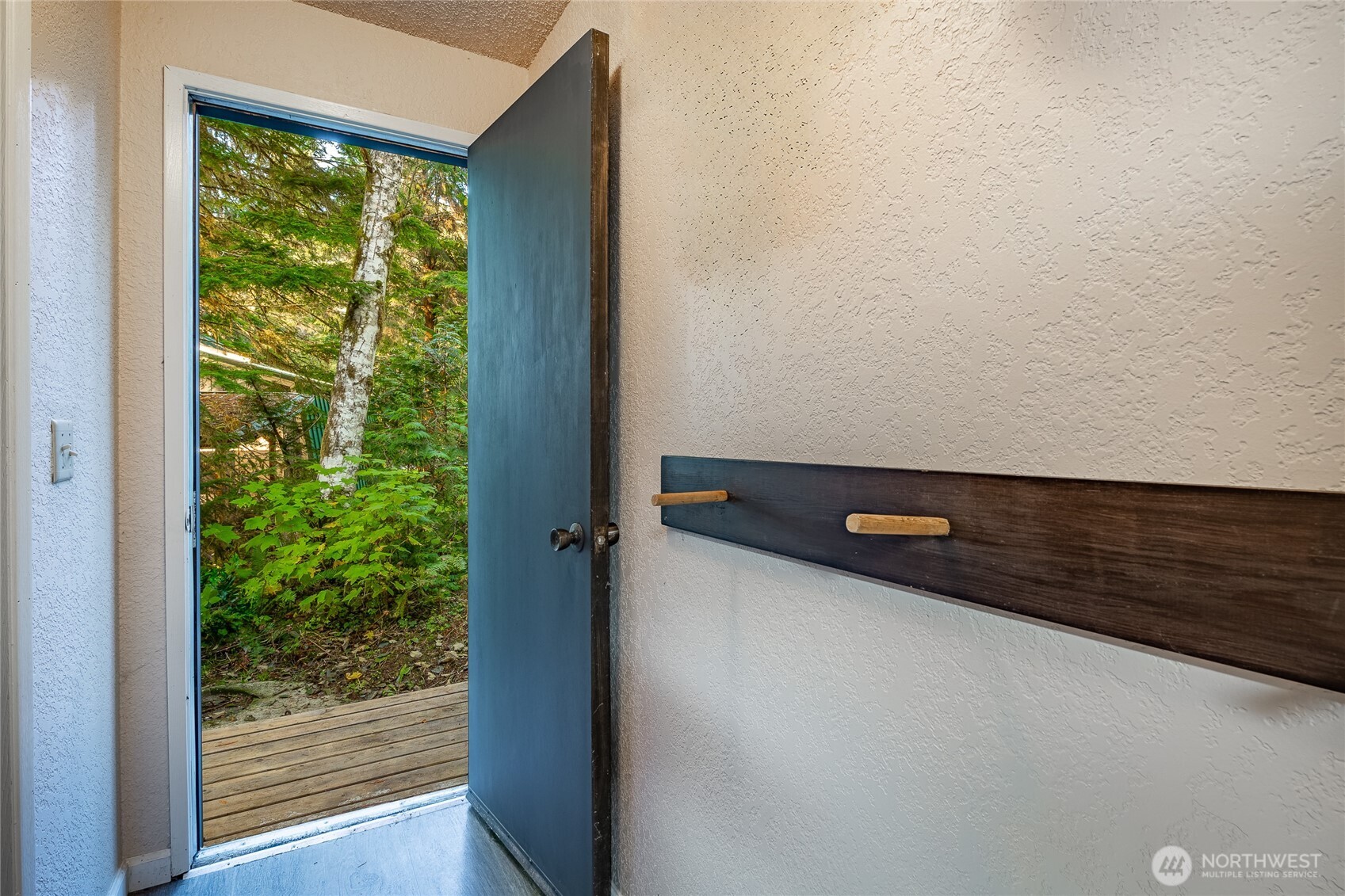 7018 Olympus Way Glacier, WA 98244 - Photo 15 of 35 a view of entryway with wooden floor