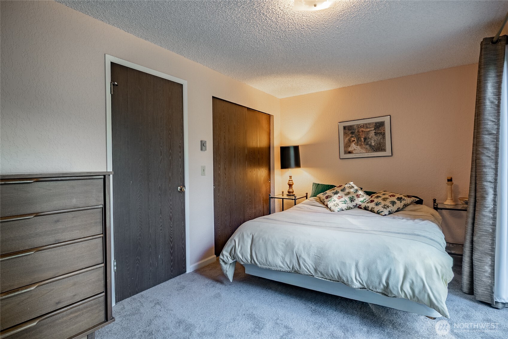 7018 Olympus Way Glacier, WA 98244 - Photo 21 of 35 a bedroom with a bed and a closet