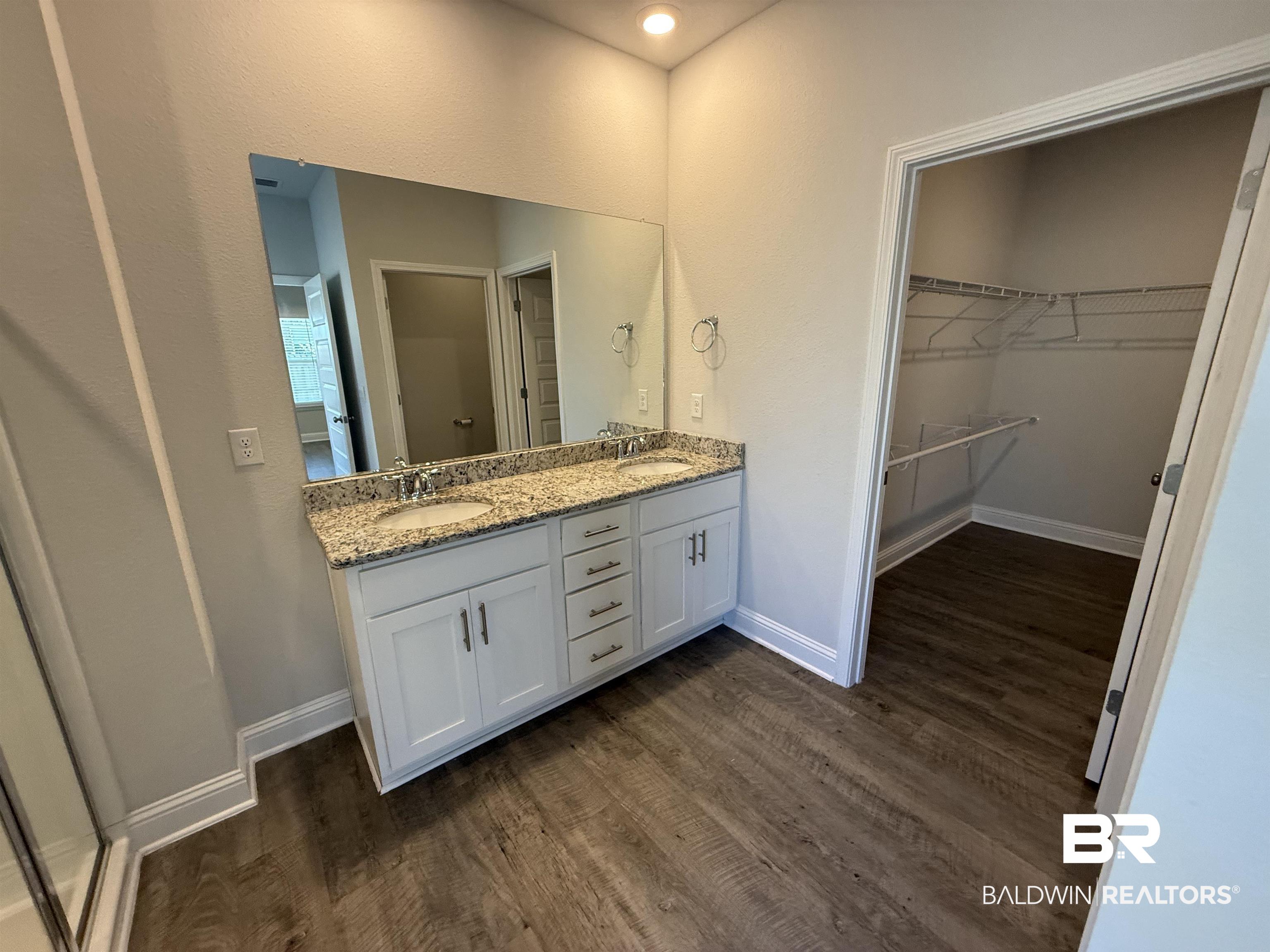 23247 Lieutenant Avenue Foley, AL 36535 - Photo 31 of 47 Double vanity featuring granite countertops and undermount sinks