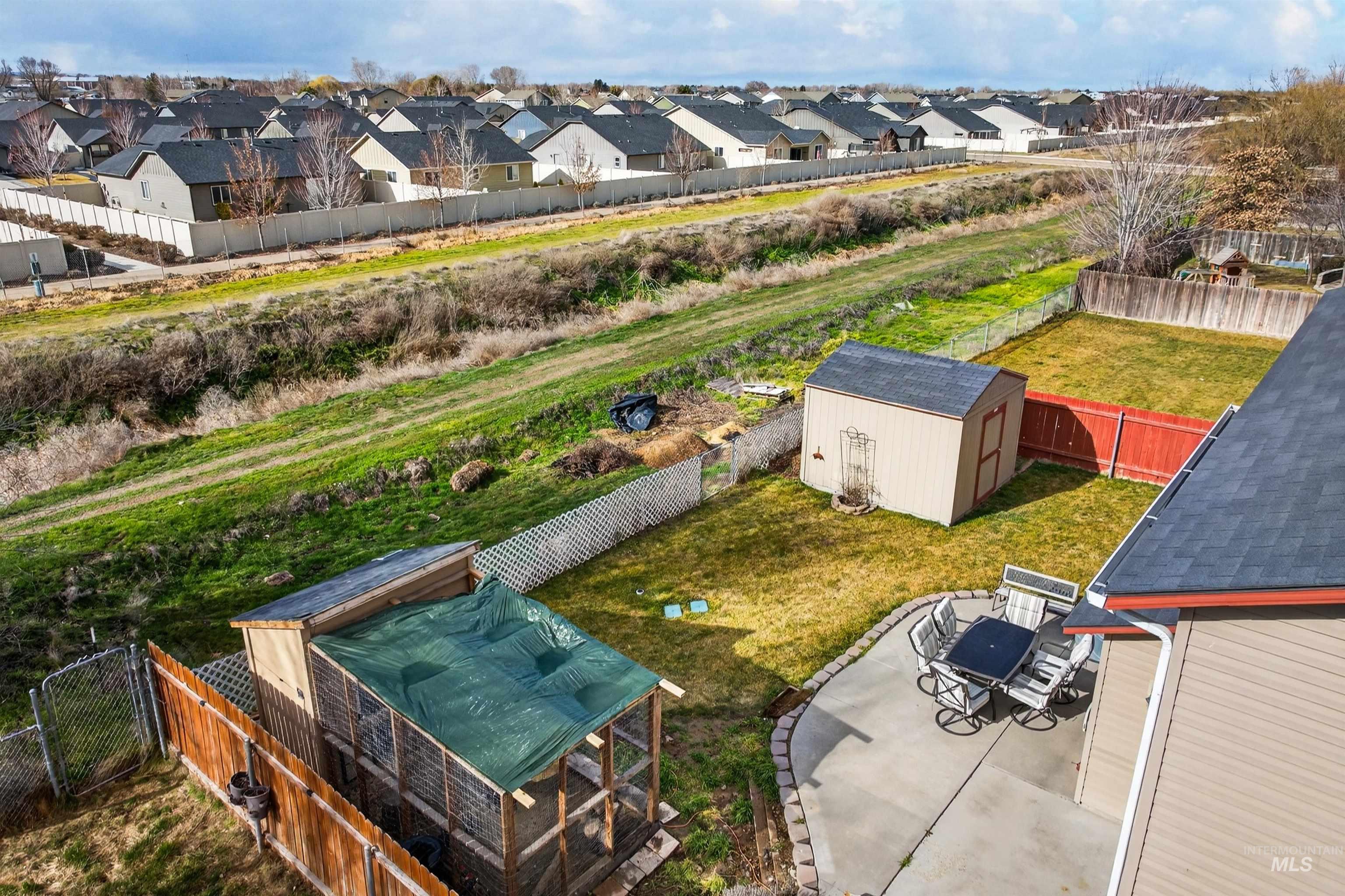 5414 Barkley Way Caldwell, ID 83607 - Photo 44 of 50 Aerial perspective of suburban area