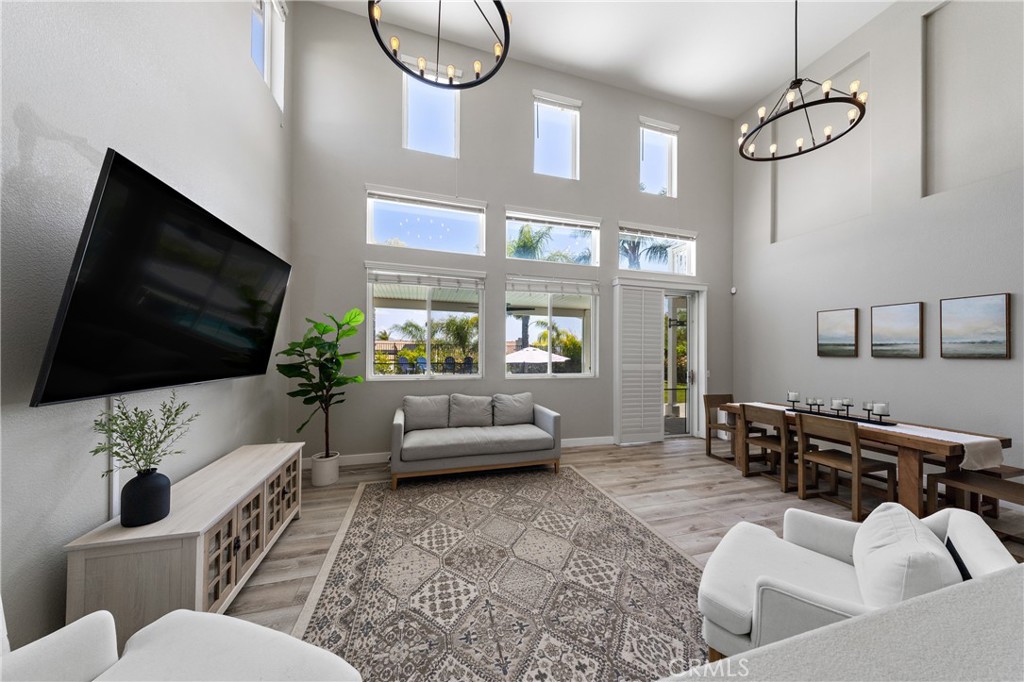 32985 Novara Court Temecula, CA 92592 - Photo 5 of 56 Formal Living Room With Soaring Two-Story Ceilings And Abundant Natural Light