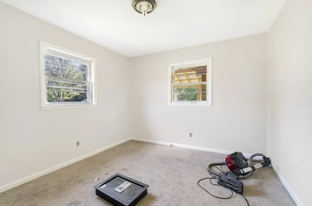 a room with storage and utility