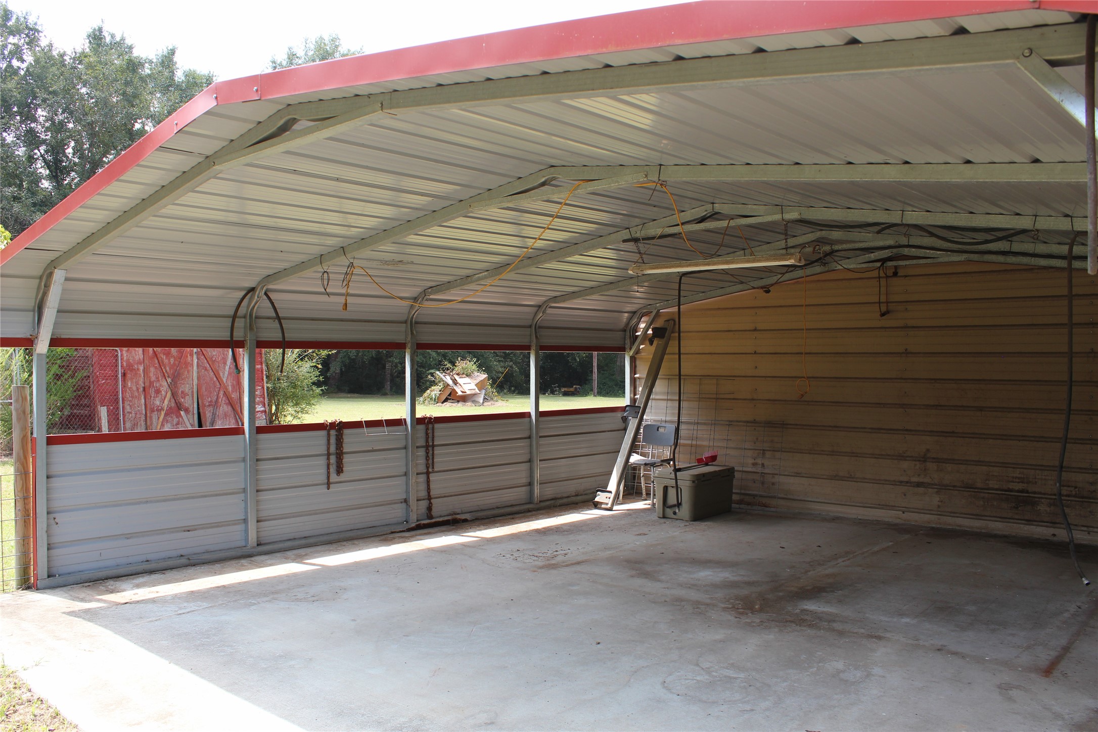14040 FM 1484 Road Conroe, TX 77303 - Photo 43 of 47 a view of a backyard