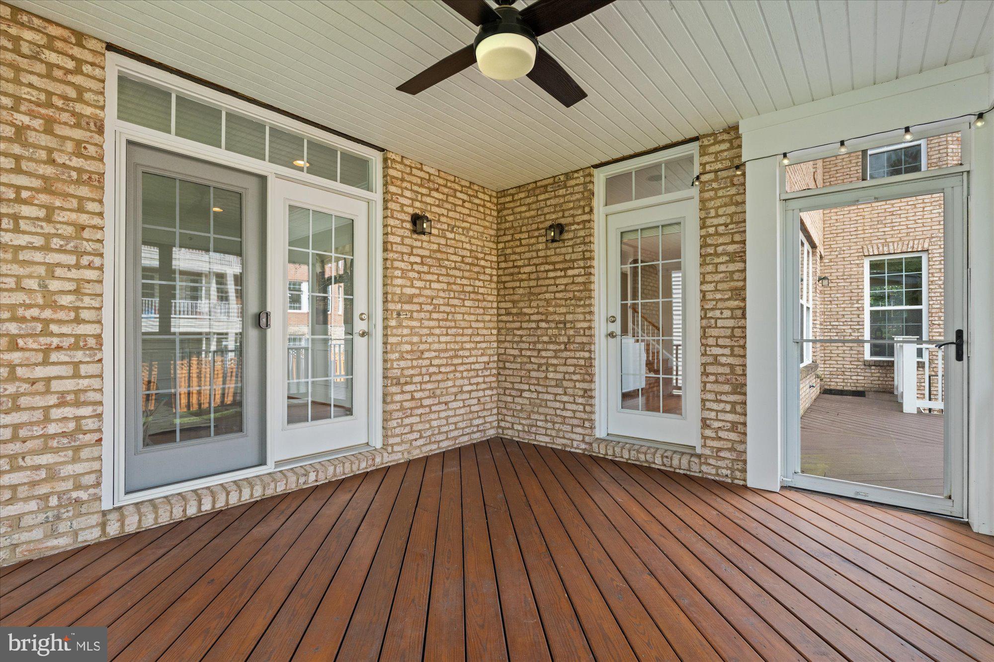 9300 Castle Hill Road Springfield, VA 22153 - Photo 24 of 60 Screened in porch