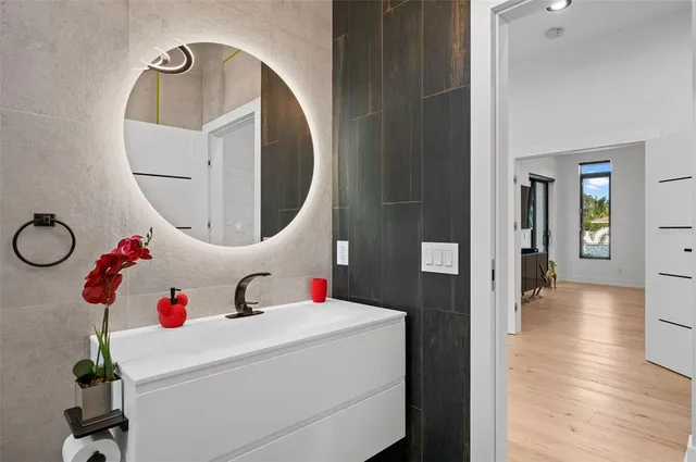 a bathroom with a toilet and a sink