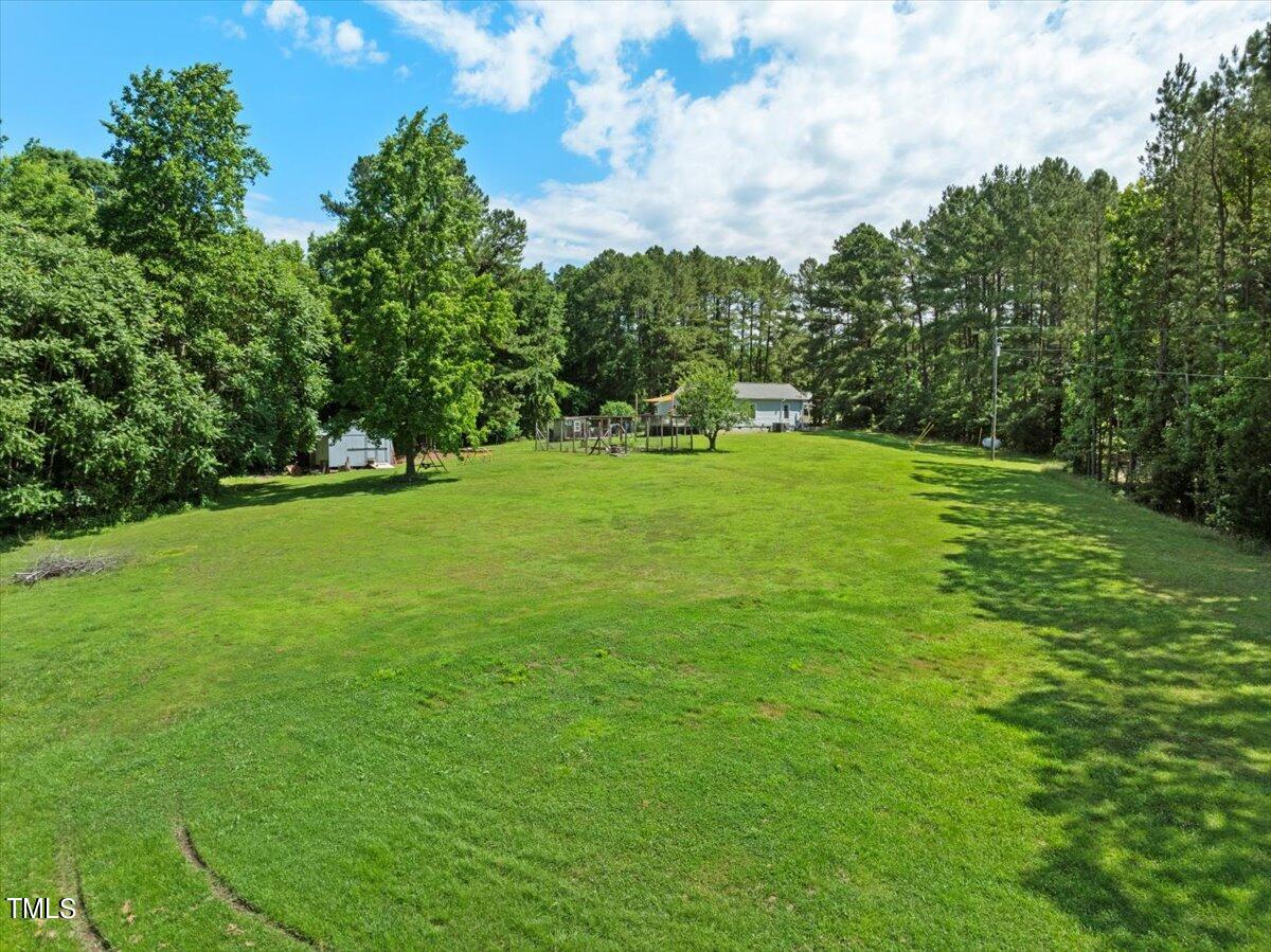 3151 Brogden Road Stem, NC 27581 - Photo 38 of 58 a view of a grassy field with trees