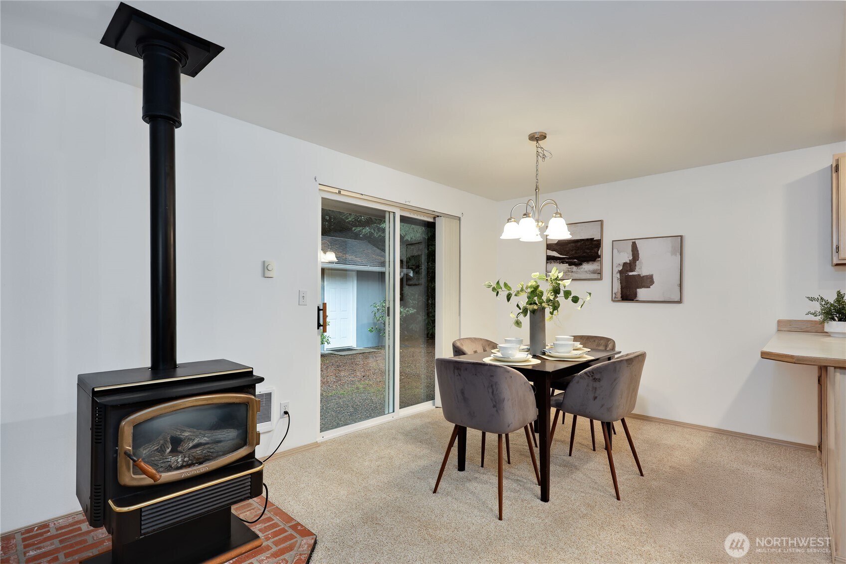 43 Rhody Court Chimacum, WA 98325 - Photo 14 of 37 a dining room with furniture and window