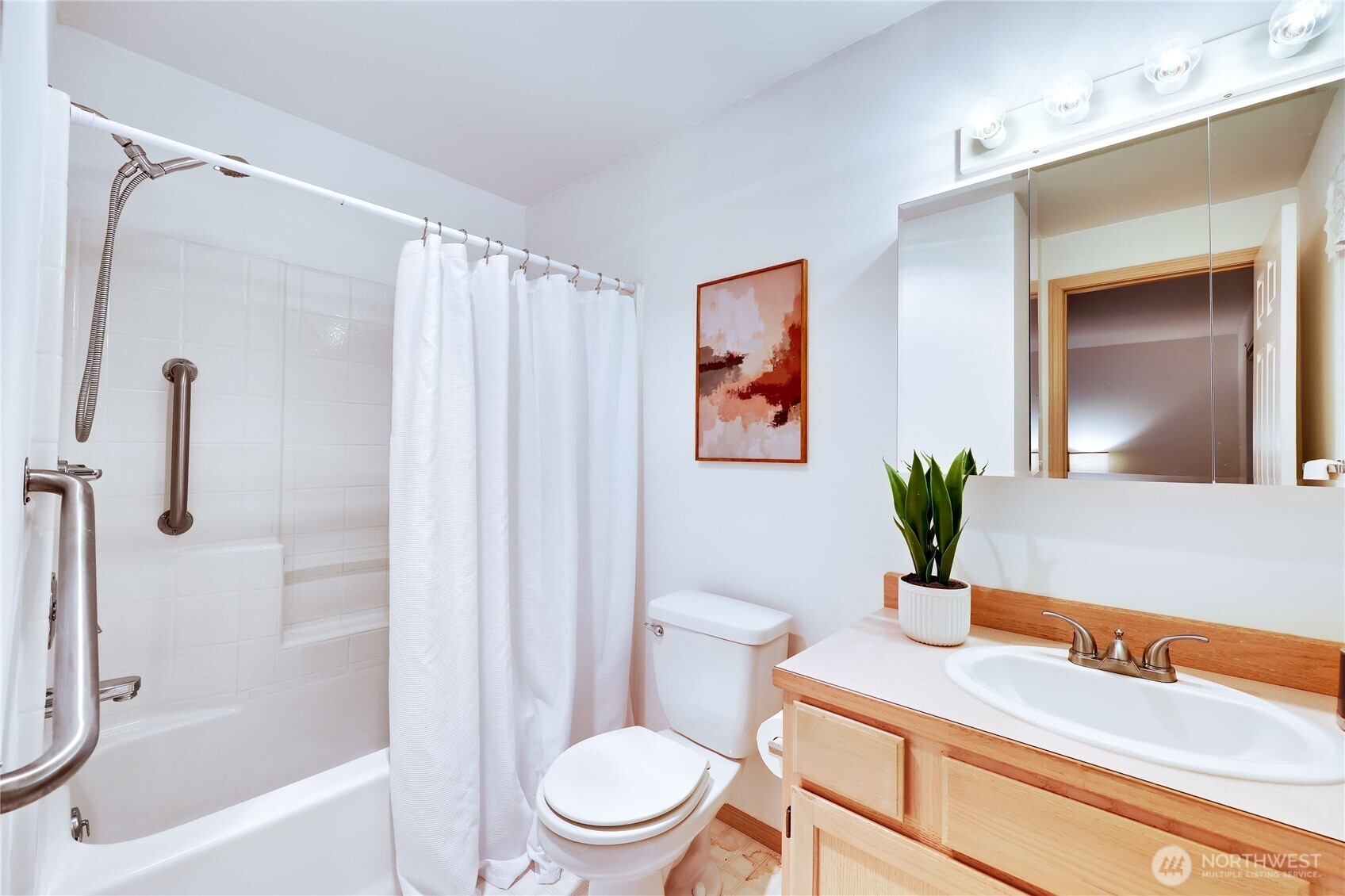 43 Rhody Court Chimacum, WA 98325 - Photo 31 of 37 a white toilet sitting next to a bath tub