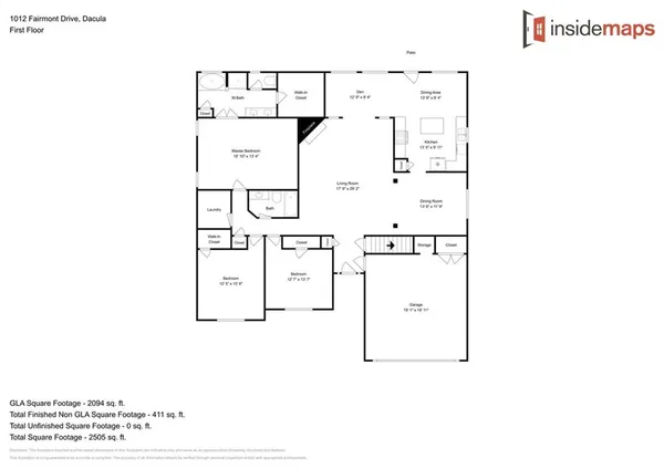 $2,395 | 1012 Fairmont Park Drive, Dacula, GA 30019
