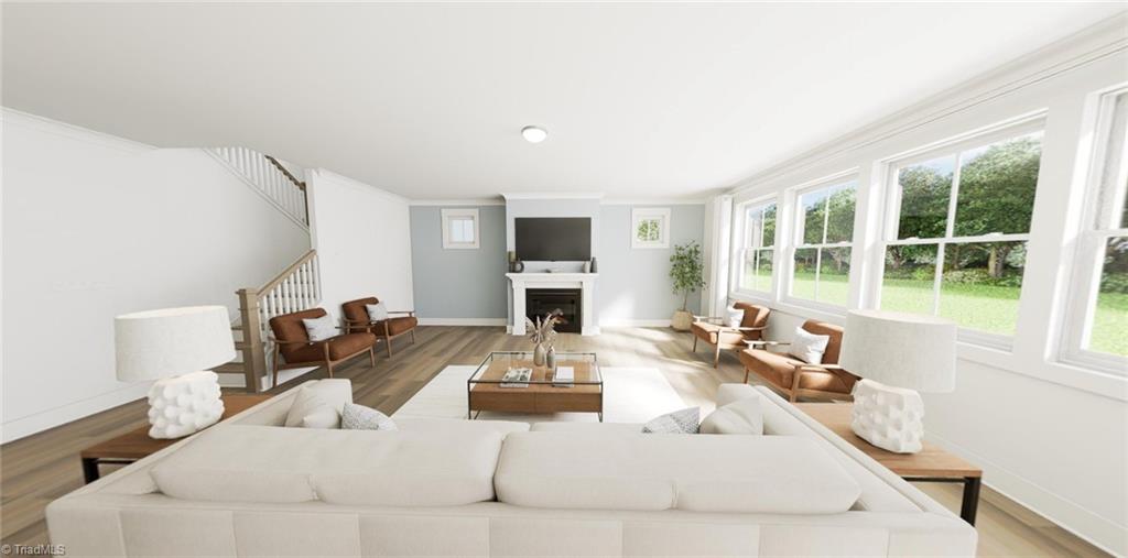 6718 Honeycutt Reserve Drive Oak Ridge, NC 27310 - Photo 5 of 21 Family Room-Virtual Representation Not actual home - Some Features may be different in actual home.