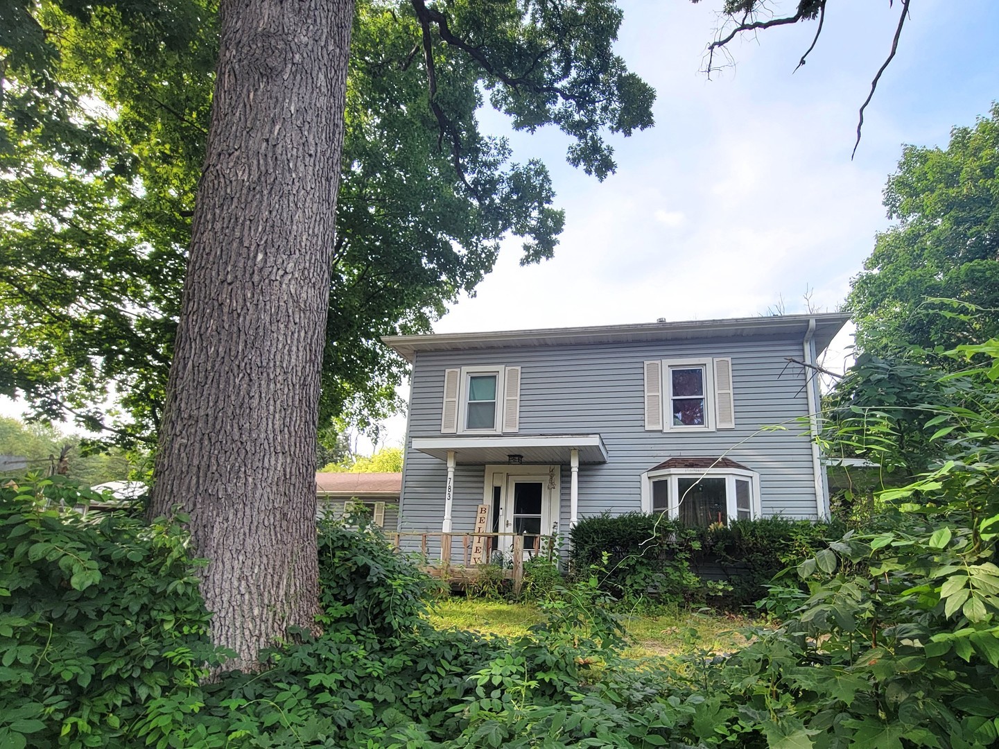 783 North 2853rd Road Utica, IL 61373 - Photo 1 of 26 a front view of house with yard and trees