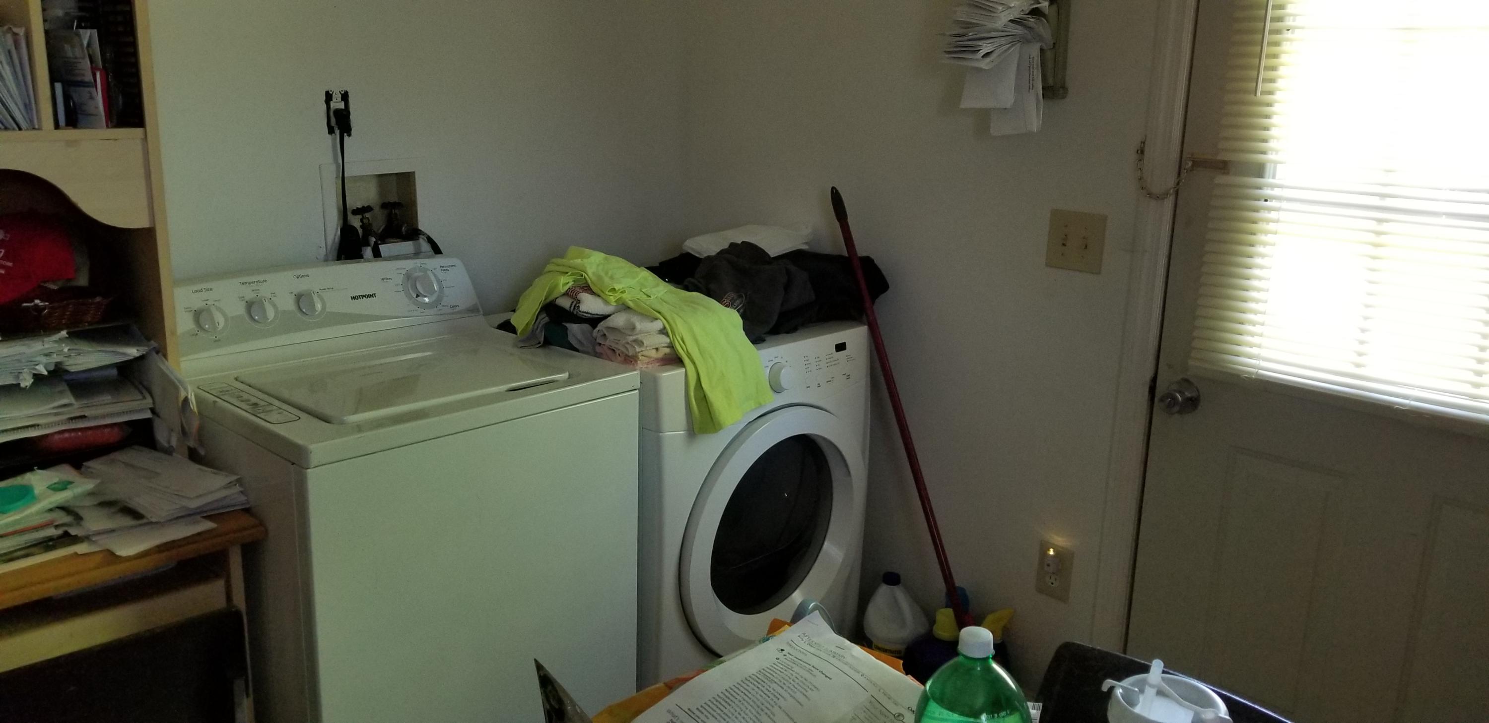 24 Woodcott Road, Unit 26 Ferrum, VA 24088 - Photo 6 of 12 a utility room with dryer and washer