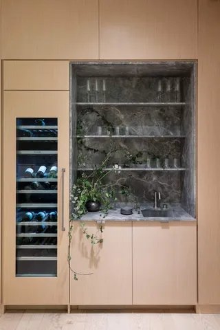 a view of rack on the wall