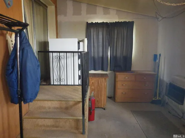 a view of storage and utility room