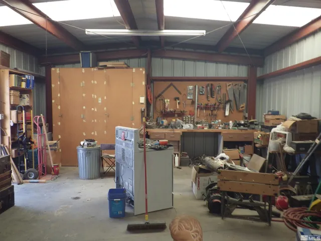 a backyard of a house