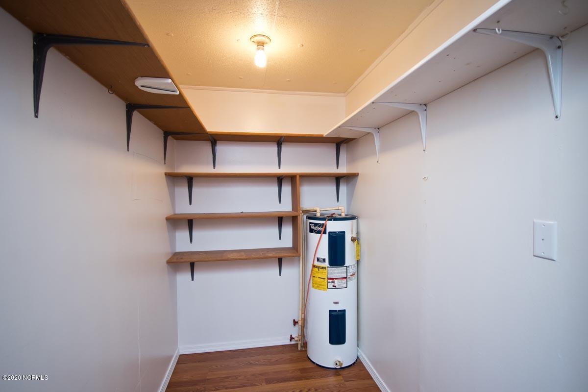248 Norris Road Swansboro, NC 28584 - Photo 17 of 44 utility closet