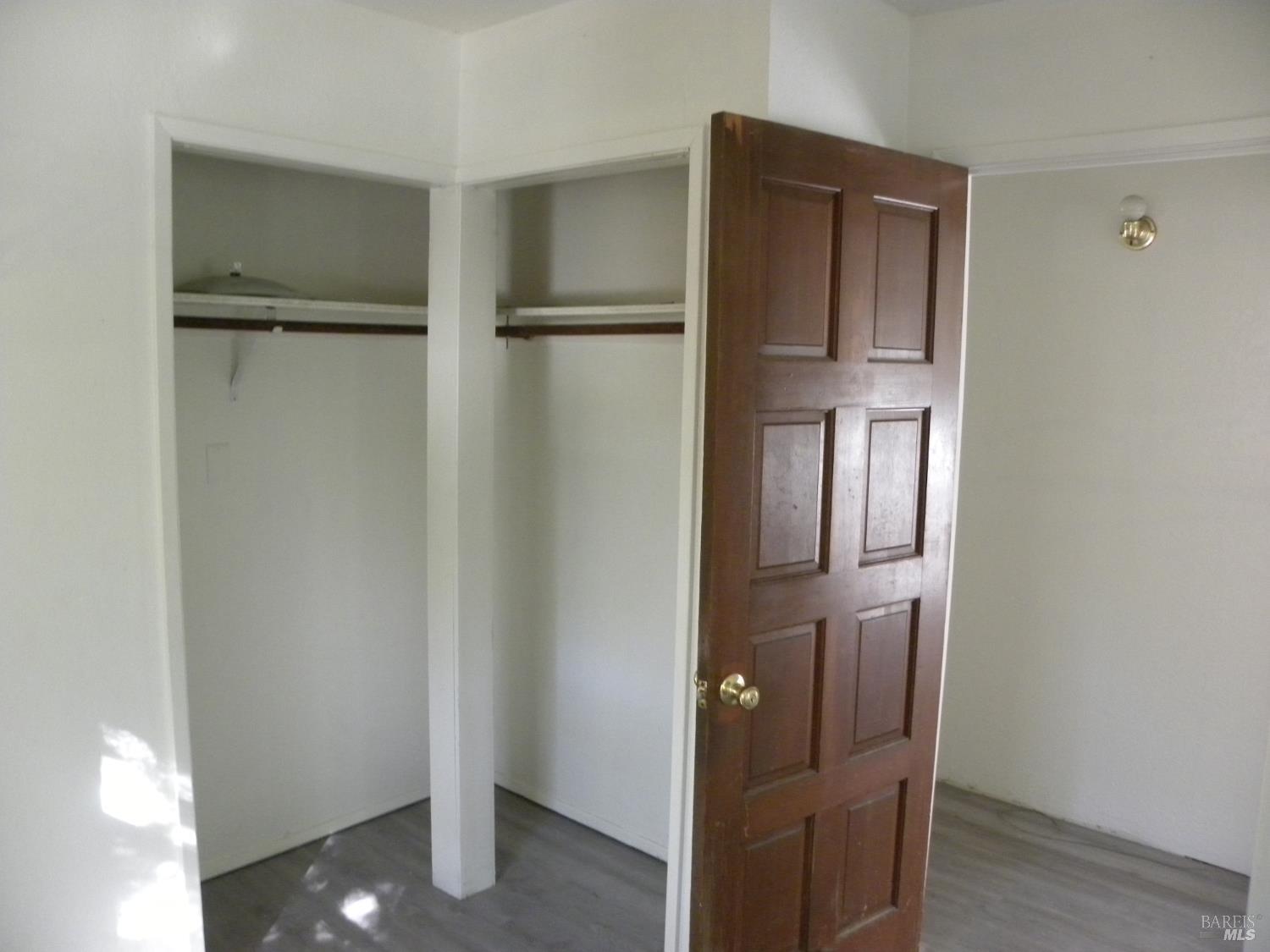 8260 Trenton Road Forestville, CA 95436 - Photo 17 of 24 a view of walk in closet with empty racks