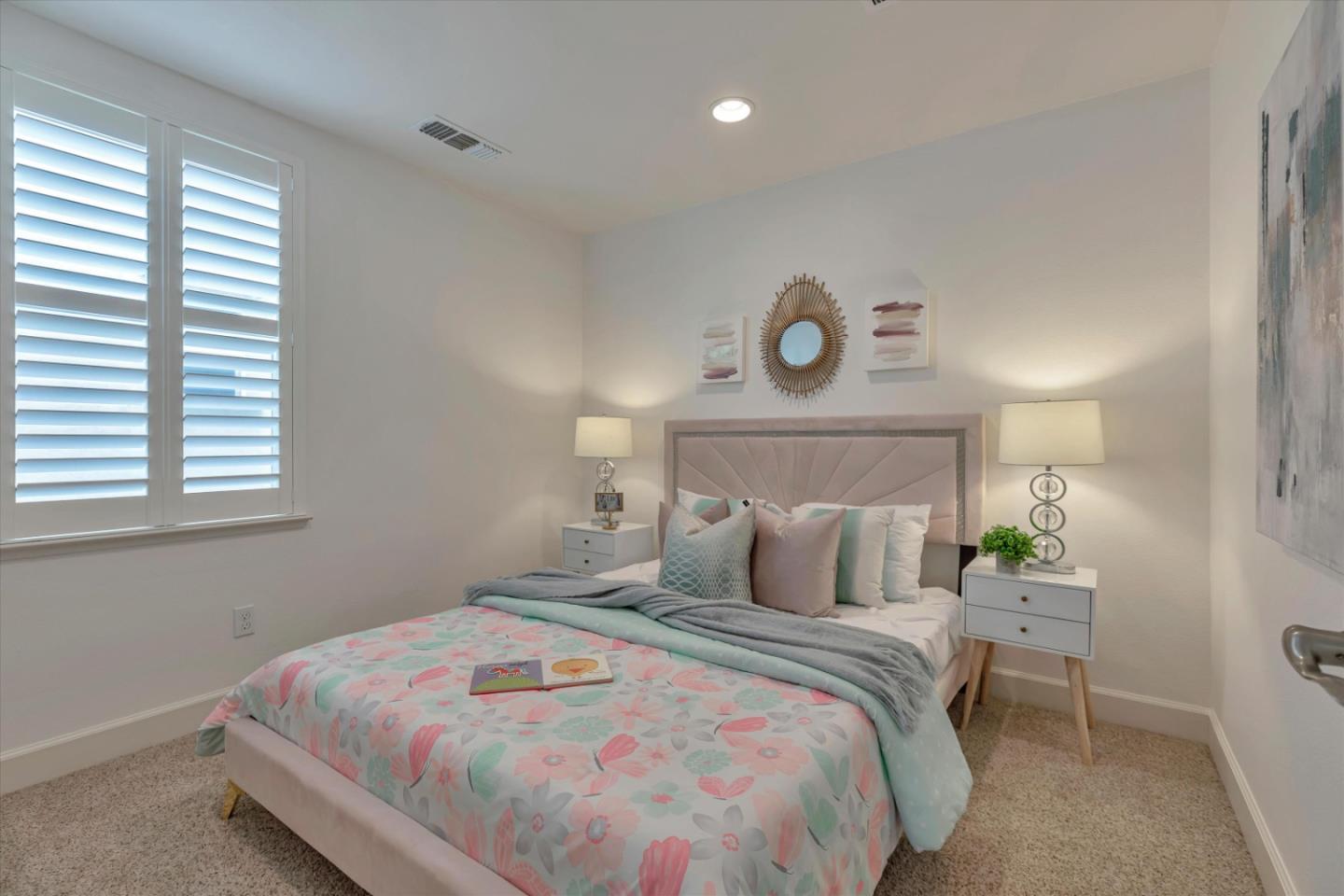 130 Palomino Place Gilroy, CA 95020 - Photo 26 of 50 a bedroom with a bed and a window