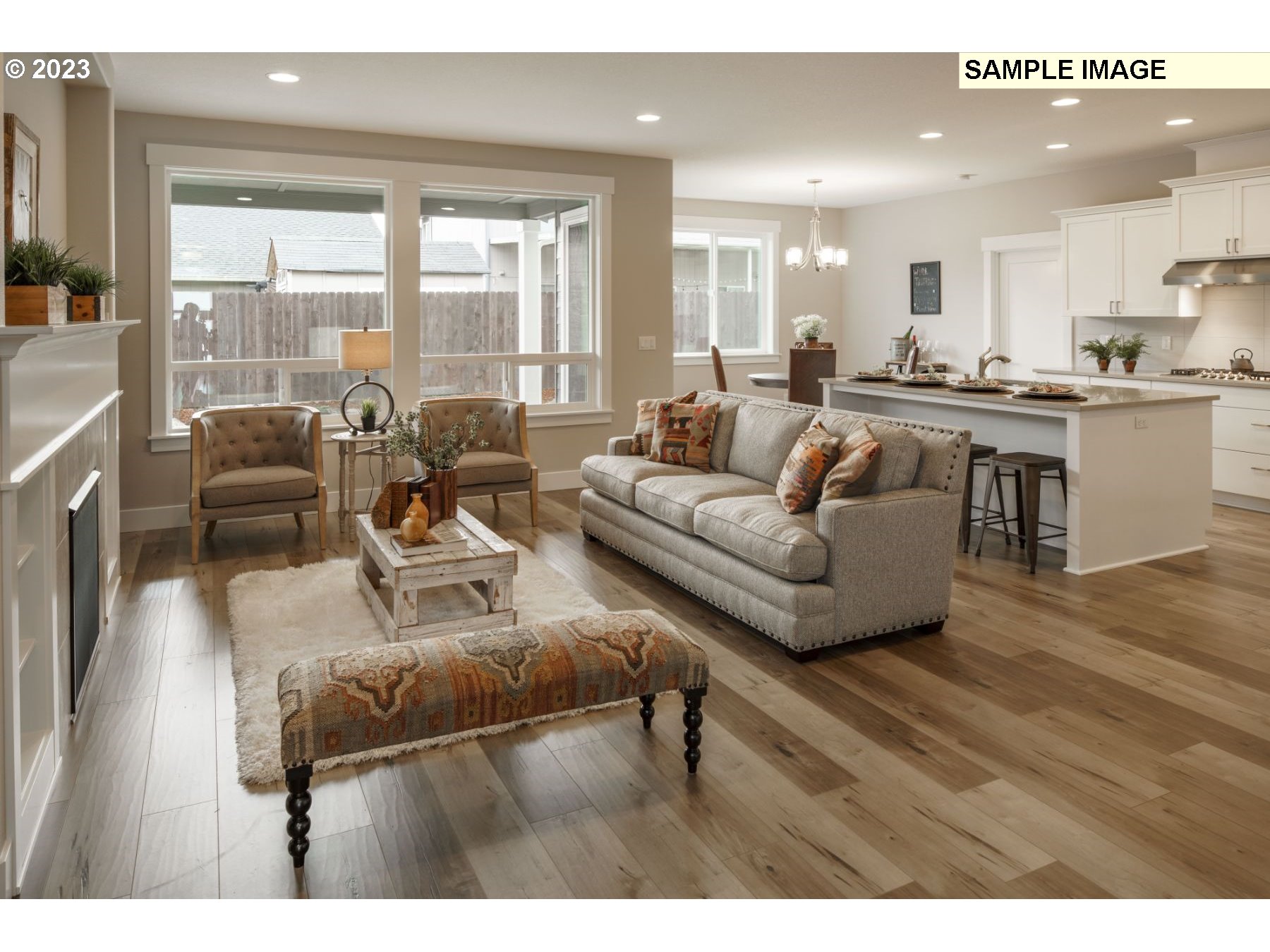 809 Northwest 178th Street Ridgefield, WA 98642 - Photo 6 of 25 a living room with furniture and a large window