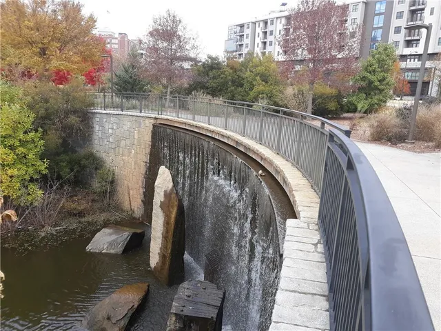 a city view from a building