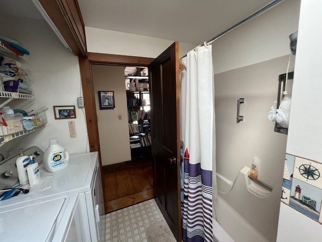 213 Main Street Chatham, MA 02633 - Photo 16 of 30 a hallway with furniture and wooden floor
