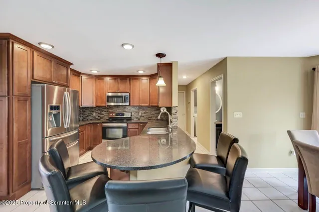 a view of an entryway with a window