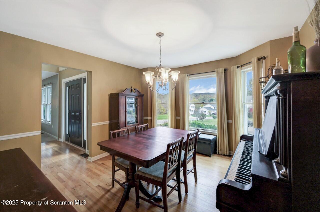 104 Beech Tree Circle Clarks Summit, PA 18411 - Photo 31 of 91 a view of a dining room with furniture window and outside view