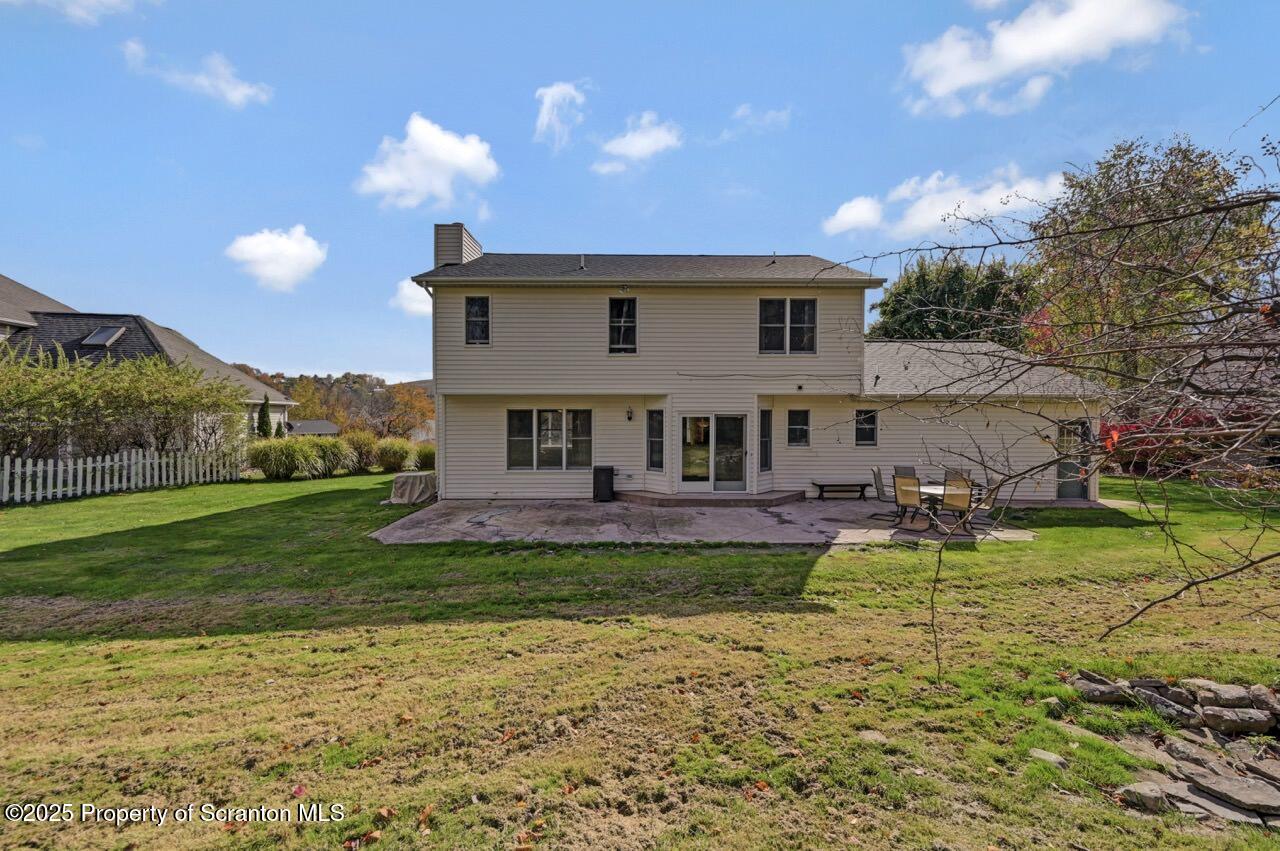 104 Beech Tree Circle Clarks Summit, PA 18411 - Photo 85 of 91 a view of a house with a yard patio and swimming pool